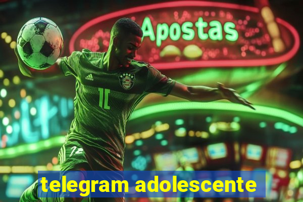 telegram adolescente